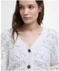 Women's Barbour Isla Knitted Cardigan - Cloud