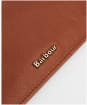 Women's Barbour Laire Leather Wristlet Purse - Brown