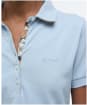 Women's Barbour Portsdown Top - Breeze Blue / Hessian