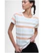 Women's Barbour Lyndale Top - Toast Stripe