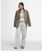 Women's Barbour Lyndale Top - Limeade Stripe