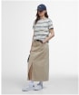 Women's Barbour S/S Bradley Top - Cloud Stripe