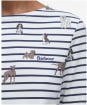 Women's Barbour Bradley Print Top - Dog Print