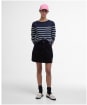 Women's Barbour Bradley Top - Navy Stripe