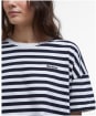 Women's Barbour Adria Top - Navy Stripe