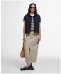 Women's Barbour Adria Top - Navy Stripe