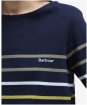 Women's Barbour Hawkins Top - Navy Stripe