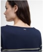 Women's Barbour Hawkins Top - Navy Stripe