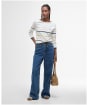Women's Barbour Hawkins Top - Cloud Stripe