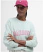 Women's Barbour Northumberland Sweatshirt - Aqua