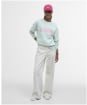 Women's Barbour Northumberland Sweatshirt - Aqua