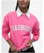 Women's Barbour Northumberland Sweatshirt - Rose Pink