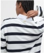 Women's Barbour Caroline Crew Neck Sweatshirt - Dark Navy Stripe