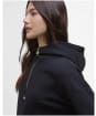 Women's Barbour International Priya Hoodie - Black