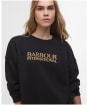 Women's Barbour International Dakota Sweatshirt - Black