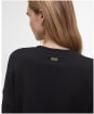 Women's Barbour International Dakota Sweatshirt - Black