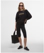Women's Barbour International Dakota Sweatshirt - Black