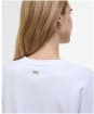 Women's Barbour International Dakota Sweatshirt - White