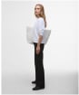 Women's Barbour International Dakota Sweatshirt - White