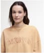 Women's Barbour Millie Sweatshirt - Toast