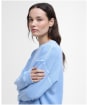 Women's Barbour Aurelia Sweatshirt - Breeze Blue