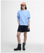 Women's Barbour Aurelia Sweatshirt - Breeze Blue