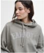 Women's Barbour Katie Hoodie - Washed Khaki