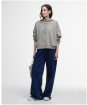 Women's Barbour Katie Hoodie - Washed Khaki