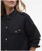 Women's Barbour International Emerson Overshirt - Black