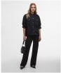 Women's Barbour International Emerson Overshirt - Black