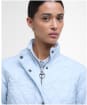Women's Barbour Flyweight Cavalry Quilted Jacket - Breeze Blue