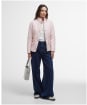 Women's Barbour Flyweight Cavalry Quilted Jacket - Primrose Pink