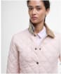 Women's Barbour Deveron Quilted Jacket - PRIMROSE PINK/IC