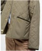 Women's Barbour Anise Quilted Jacket - Dusky Green / Ancient Tartan