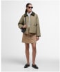 Women's Barbour Anise Quilted Jacket - Dusky Green / Ancient Tartan