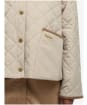 Women's Barbour Anise Quilted Jacket - Light Sand / Ancient Tartan