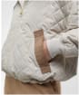 Women's Barbour Maddy Quilted Jacket - Light Sand / Ancient Tartan