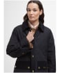 Women's Barbour Corinne Quilted Jacket - Black / Ancient 