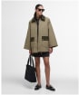Women's Barbour Corinne Quilted Jacket - Dusky Green / Ancient Tartan
