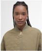 Women's Barbour Emlyn Quilted Jacket - Dusky Green / Ancient Tartan