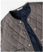 Women's Barbour Check Monroe Quilted Jacket - Navy / Sand Gingham