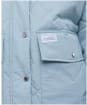 Women's Barbour International Zola Quilted Jacket - Light Steel Blue