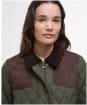 Women's Barbour Keeper Wear Quilted Jacket - Olive