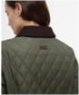 Women's Barbour Keeper Wear Quilted Jacket - Olive