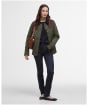 Women's Barbour Keeper Wear Quilted Jacket - Olive