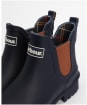 Women's Barbour Wilton Ankle Welly - NAVY/BRAN