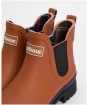 Women's Barbour Mallow Chelsea Wellington Boots - BRAN/BLACK