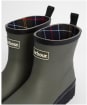 Women's Barbour Portree Wedge Welly - Dusky Olive / Black