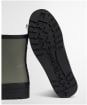 Women's Barbour Portree Wedge Welly - Dusky Olive / Black
