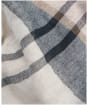 Women's Barbour Abigail Lightweight Cotton Linen Blend Tartan Scarf - Primrose Safari Tartan